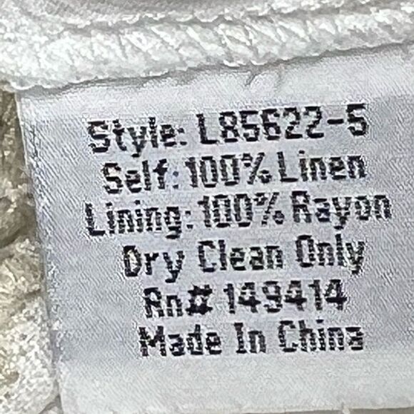 NWOT Johnny Was Maxine Linen Walker Shorts Womens Sz XL - Picture 10 of 10